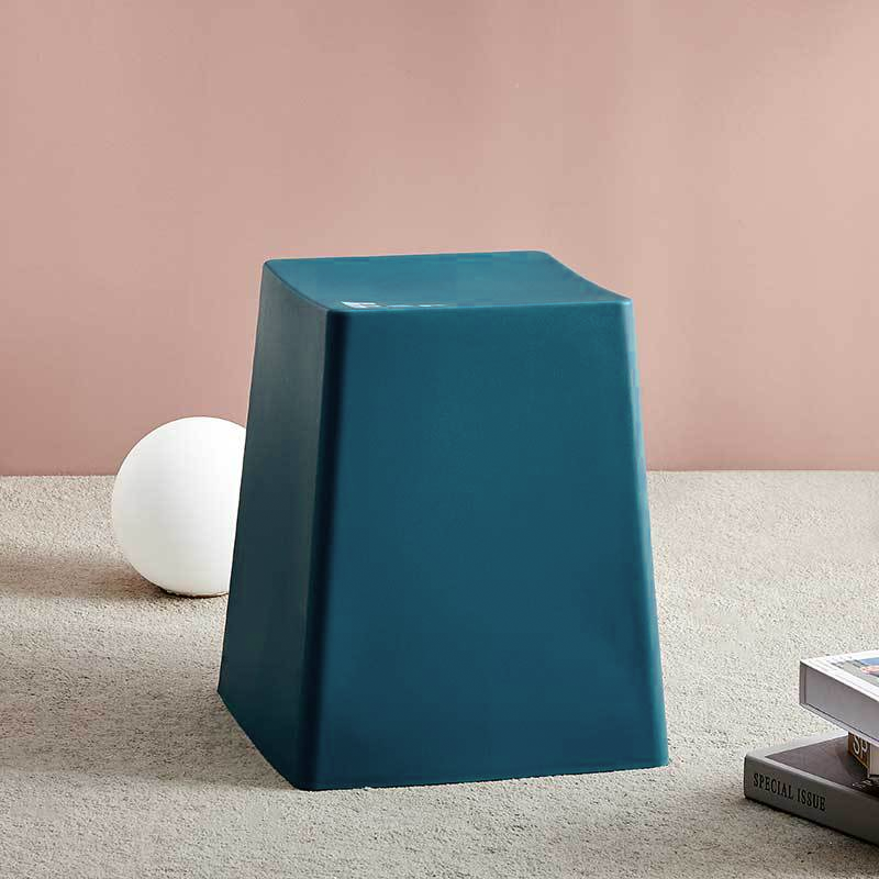 Contemporary Creative PP Trapezoidal Keyboard Button Stackable Stool Backless For Dining Room