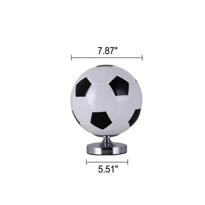 Sports Ball Table Lamp in Hardware &amp; Glass — Kids Bedroom Lighting | Havora
