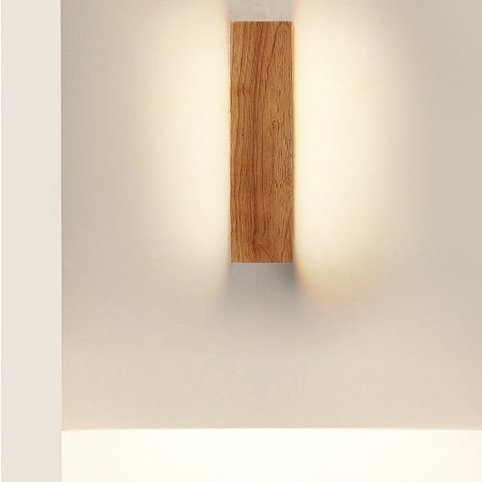 Simple Wall Sconce in Acrylic &amp; Iron — Hallway Lighting | Havora