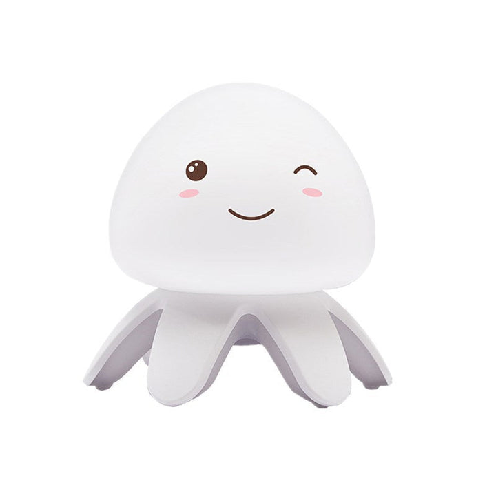Contemporary Creative Silicone Jellyfish Music USB Rechargeable Remote Control LED Night Light Table Lamp