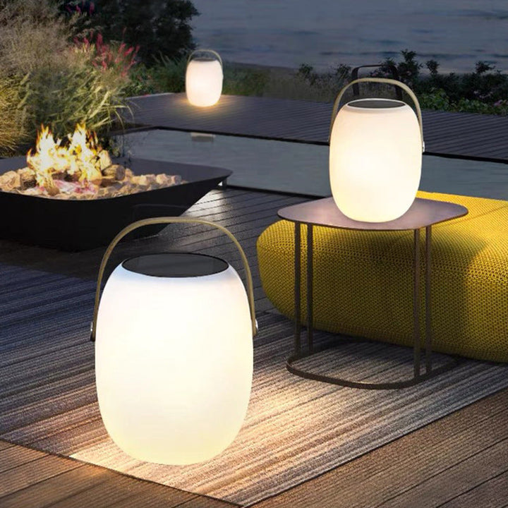 Modern Solar Outdoor Light in PE, Waterproof — Outdoor Lighting | Havora
