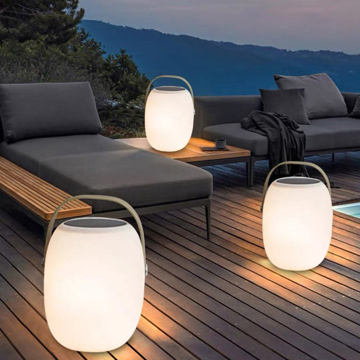 Modern Solar Outdoor Light in PE, Waterproof — Outdoor Lighting | Havora