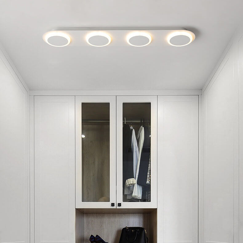 Minimalist Long Bar 3/4/5 Light  LED Flush Mount Ceiling Light