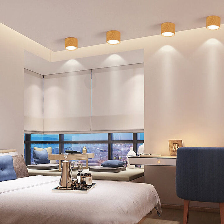 Nordic Cylinder Spotlight LED Flush Mount Ceiling Light