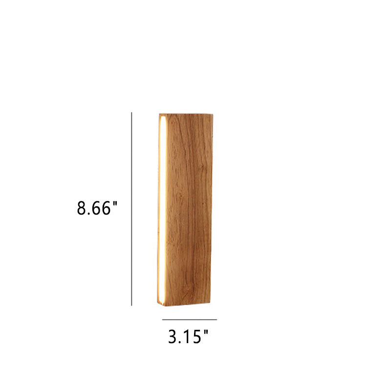 Simple Wall Sconce in Acrylic &amp; Iron — Hallway Lighting | Havora