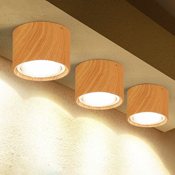 Nordic Cylinder Spotlight LED Flush Mount Ceiling Light
