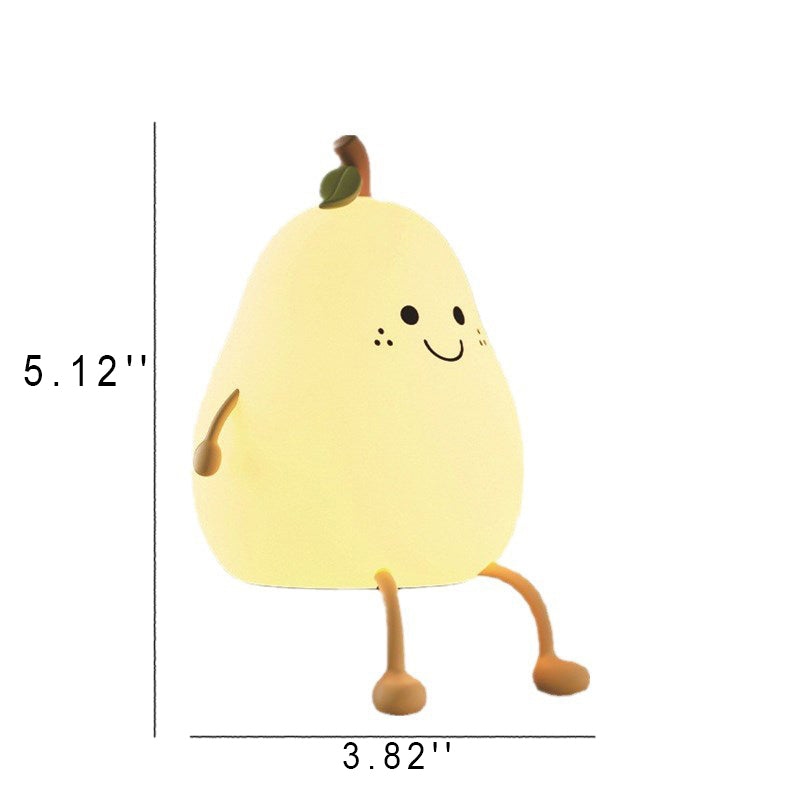 Creative Fruit Night Light in Silicone — Bedside Lighting | Havora