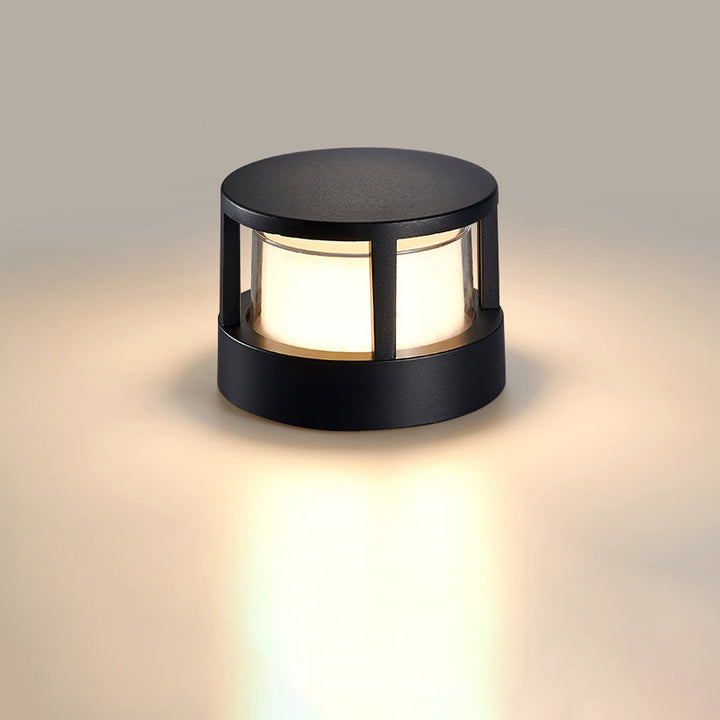 Industrial Waterproof Aluminum Cylinder LED Outdoor Lawn Landscape Light
