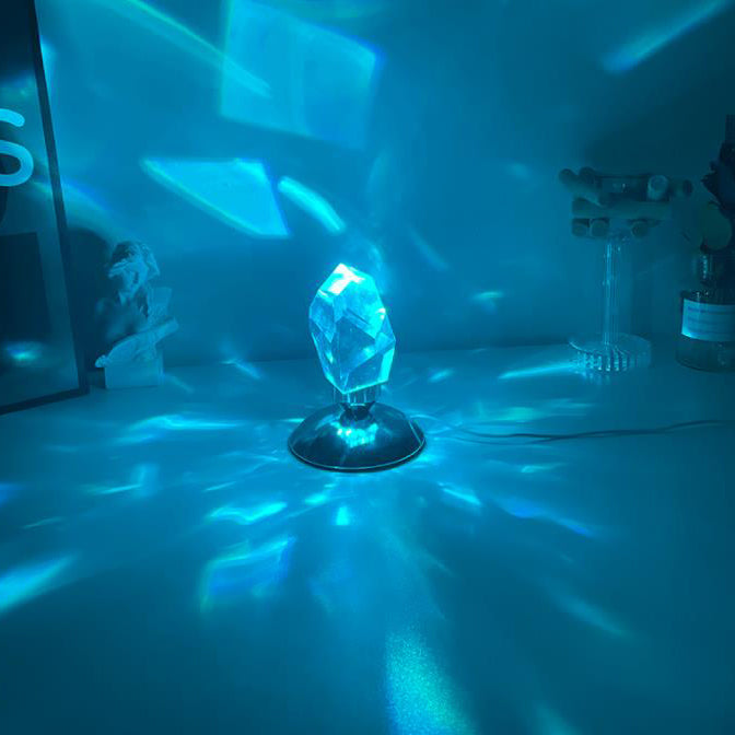 Diamond Crystal Luxury Ambient LED Night Light Table Lamp