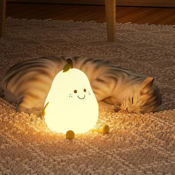 Creative Fruit Night Light in Silicone — Bedside Lighting | Havora