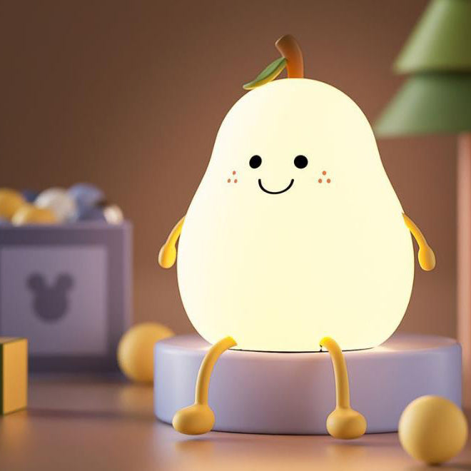 Creative Fruit Night Light in Silicone — Bedside Lighting | Havora