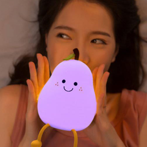 Creative Fruit Night Light in Silicone — Bedside Lighting | Havora