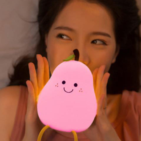 Creative Fruit Night Light in Silicone — Bedside Lighting | Havora