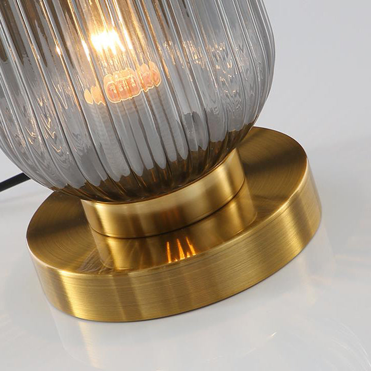 Nordic Glass &amp; Iron Table Lamp for Living Room | Havora Designer Lighting