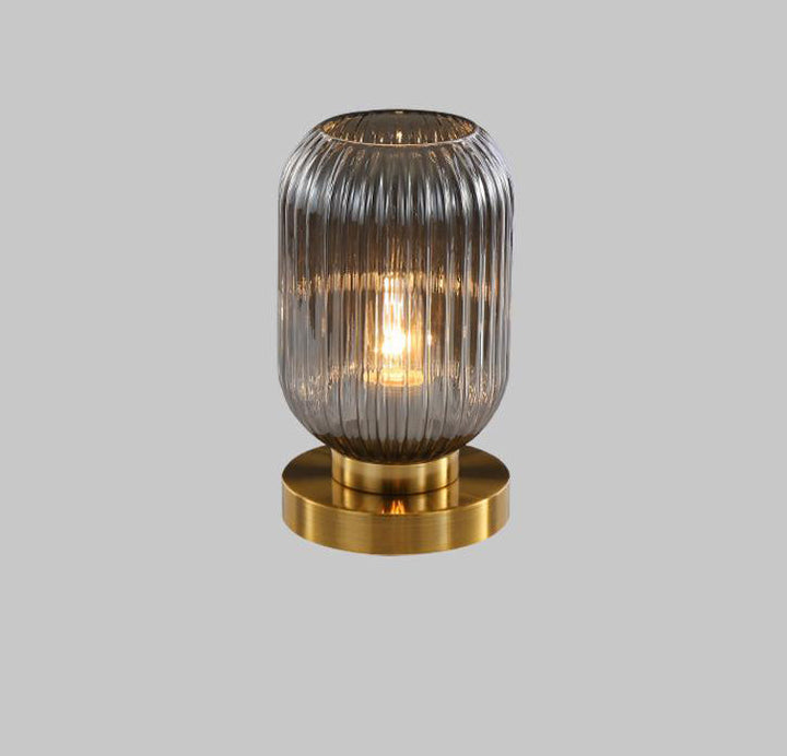 Nordic Glass &amp; Iron Table Lamp for Living Room | Havora Designer Lighting