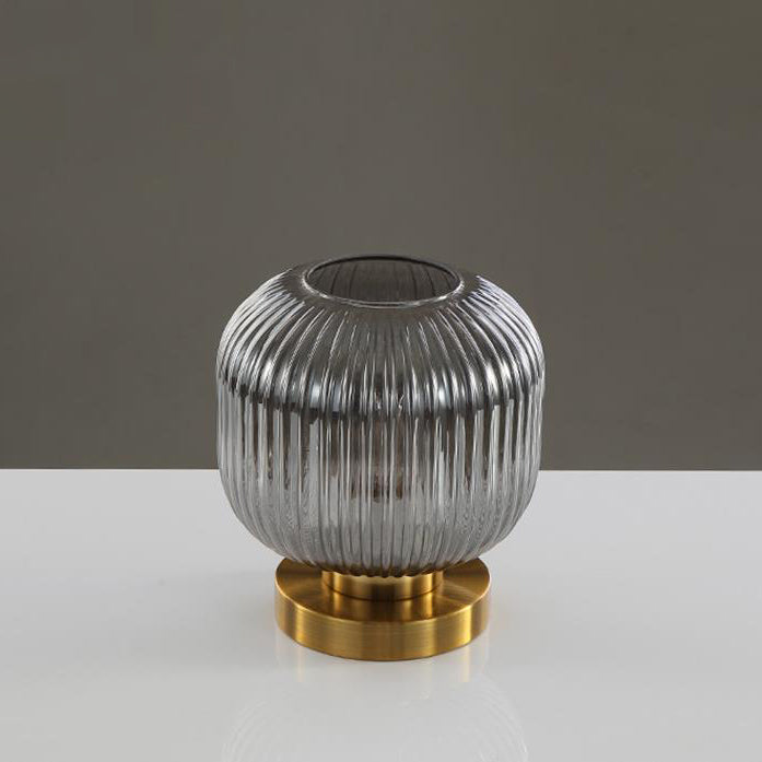 Nordic Glass &amp; Iron Table Lamp for Living Room | Havora Designer Lighting