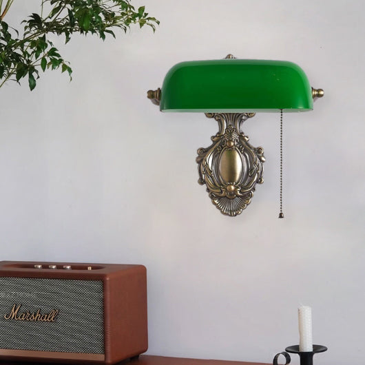 Copper &amp; Glass Wall Sconce, Contemporary Retro Design for Bedroom | Havora Lighting