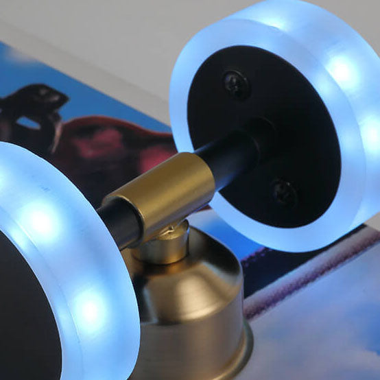 Creative Cartoon Skateboard Acrylic LED Kids Flush Mount Ceiling Light
