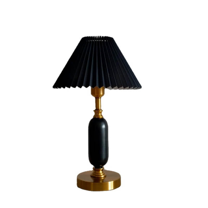 PVC &amp; Metal Table Lamp, Traditional French Design for Bedroom | Havora Lighting