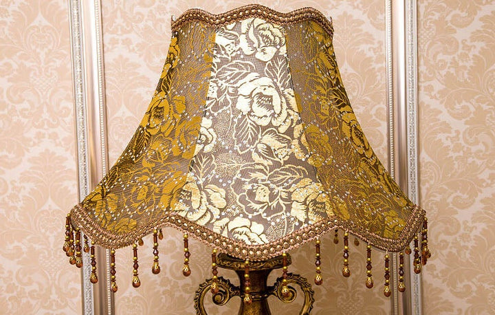 Resin &amp; Fabric Table Lamp, European Vintage Design for Living Room | Havora Lighting