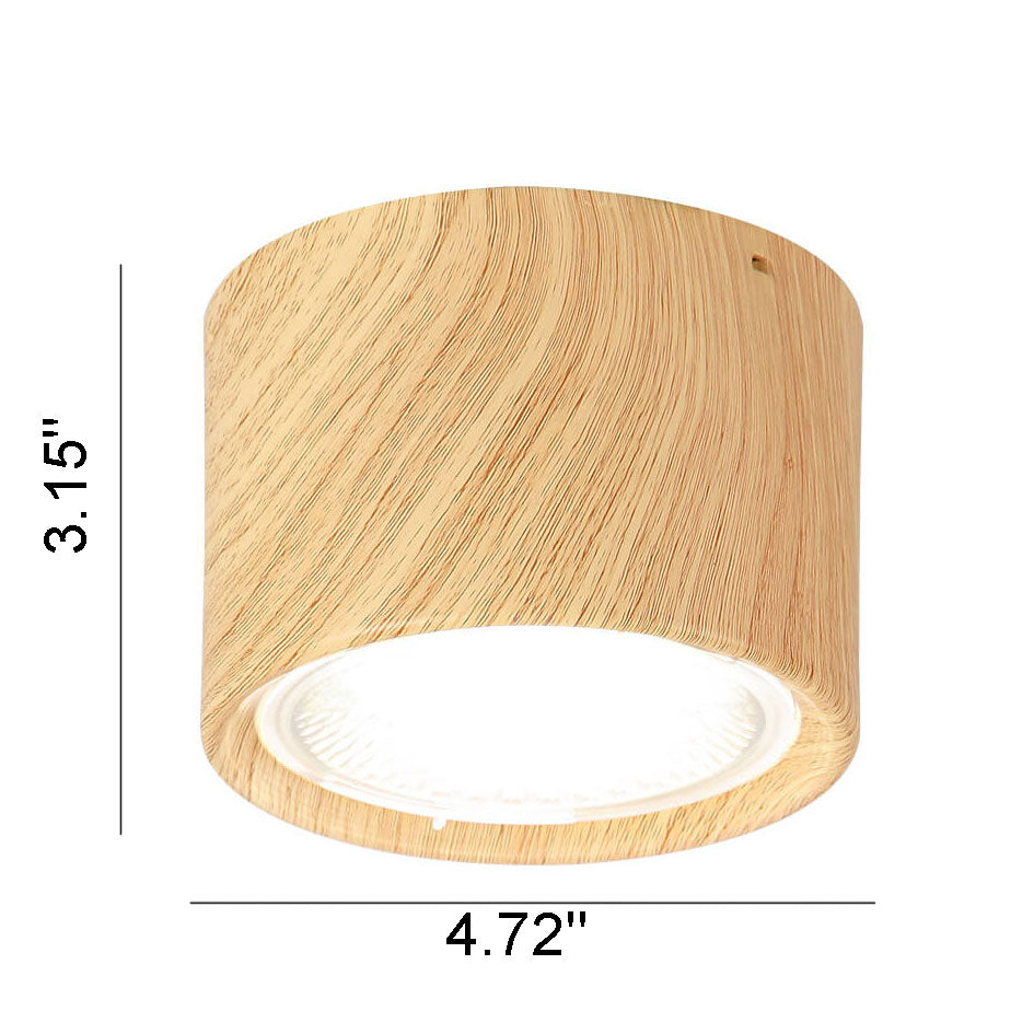 Nordic Cylinder Spotlight LED Flush Mount Ceiling Light