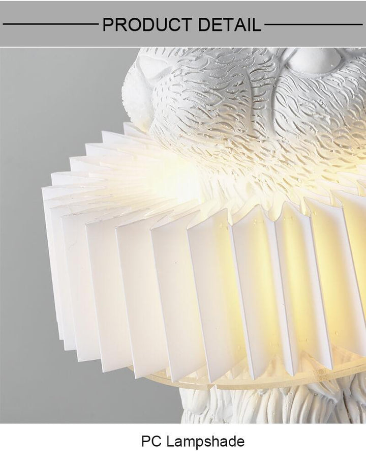Modern Creative Rabbit Table Lamp in Resin &amp; PC — Kids Bedroom Lighting | Havora