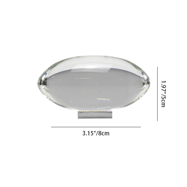 Creative Night Light in Stainless Steel &amp; Crystal — Kids Room Lighting | Havora