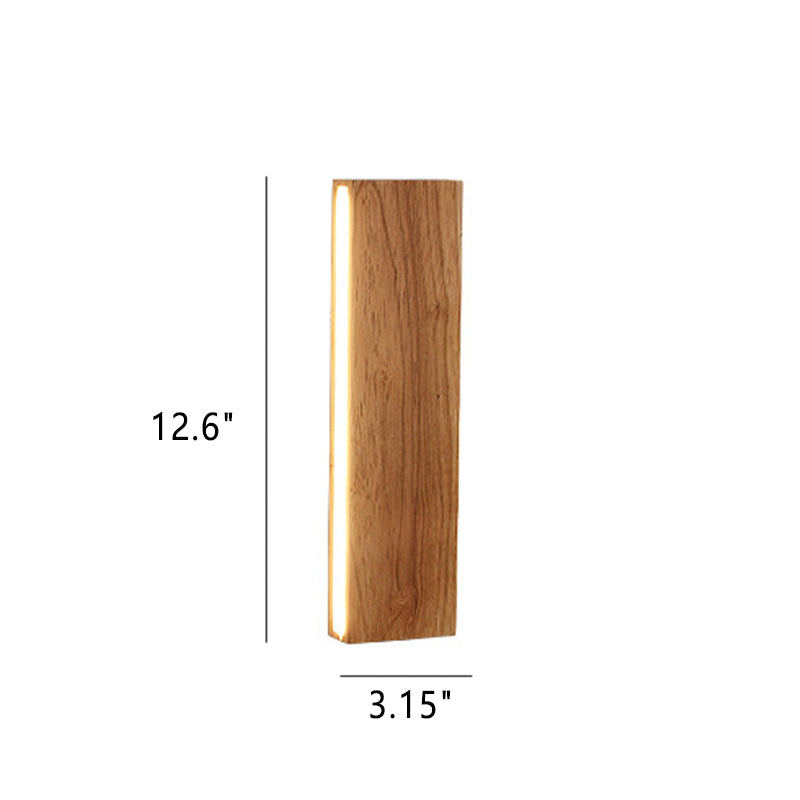 Simple Wall Sconce in Acrylic &amp; Iron — Hallway Lighting | Havora
