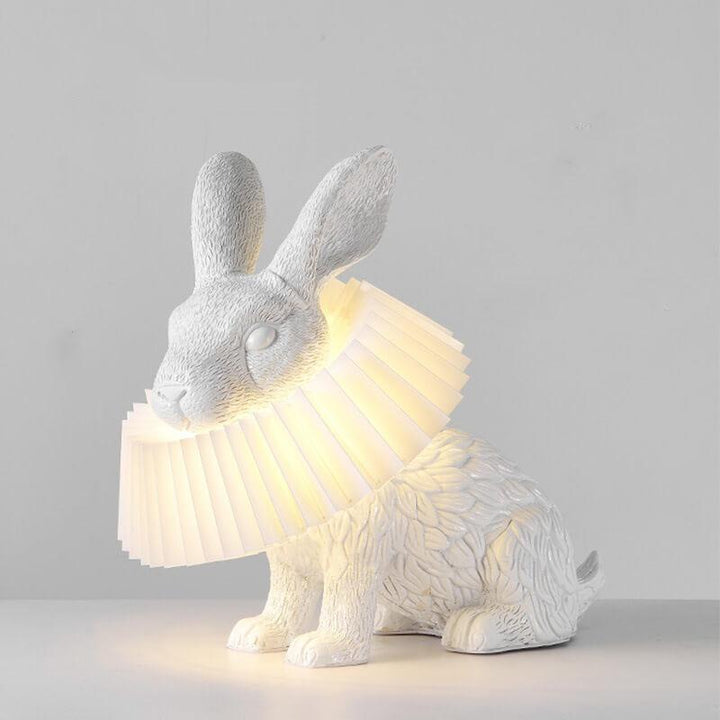 Modern Creative Rabbit Table Lamp in Resin &amp; PC — Kids Bedroom Lighting | Havora
