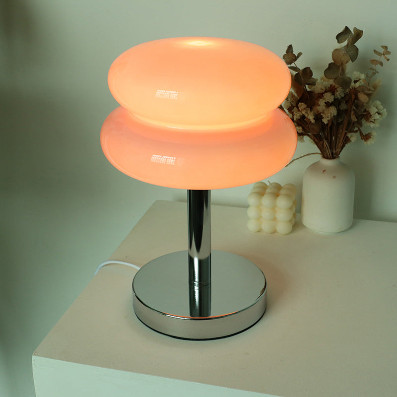Modern Iron &amp; Glass Table Lamp for Living Room | Havora Designer Lighting