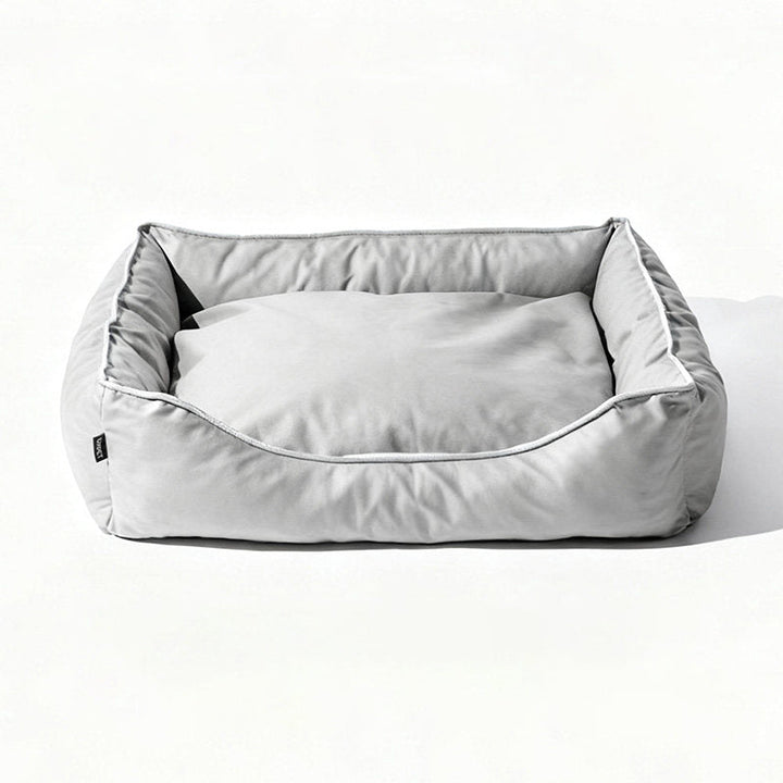 Modern Minimalist Synthetic Fabric Sponge Rectangular Pet Bed Dog Bed With Waterproof &amp; Removable Cover For Living Room