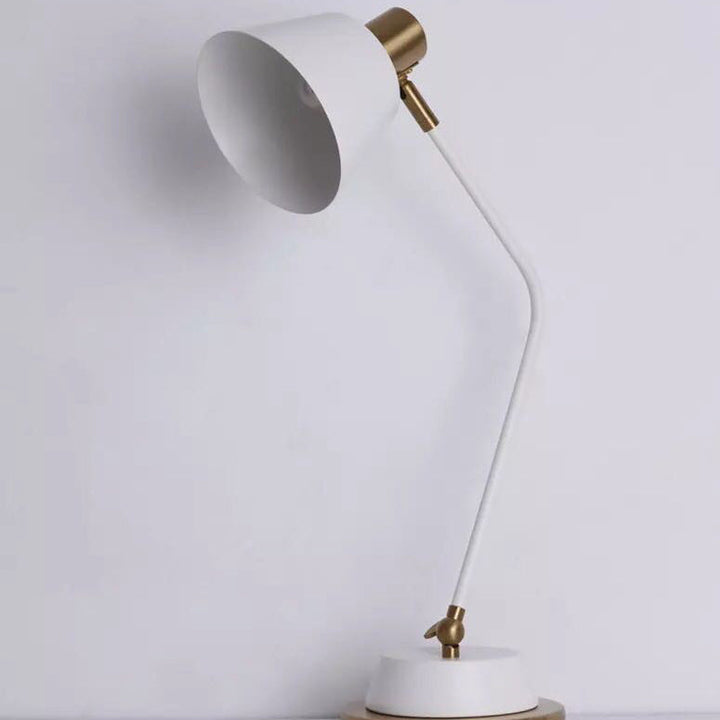 Modern Minimalist Iron Cylinder Shade 1-Light Table Lamp For Living Room