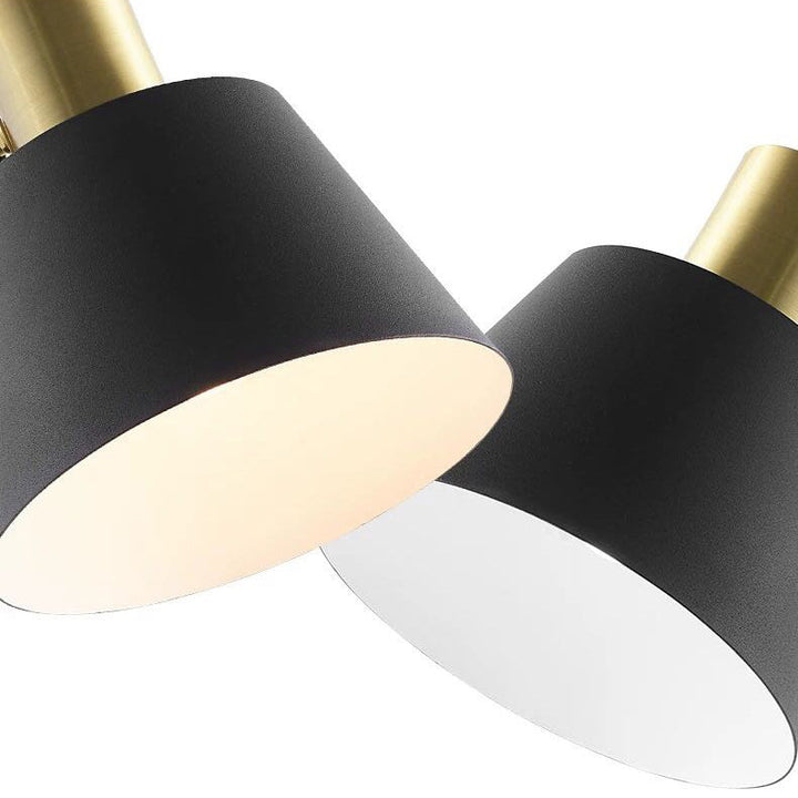 Modern Minimalist Iron Cylinder Shade 1-Light Table Lamp For Living Room