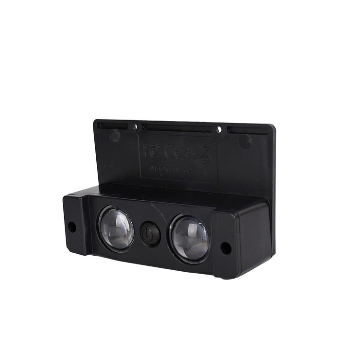 Modern Simplicity Solar Waterproof ABS Rectangular LED Wall Sconce Lamp For Garden And Outdoor Patio