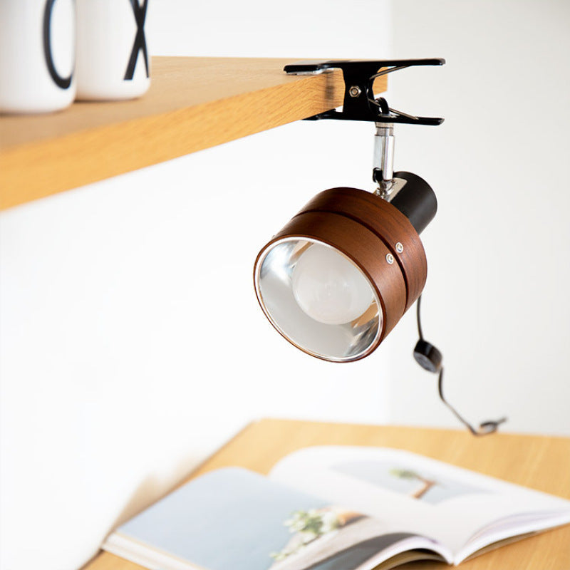 Traditional Japanese Wood, Iron &amp; Acrylic Table Lamp for Bedroom | Havora Designer Lighting