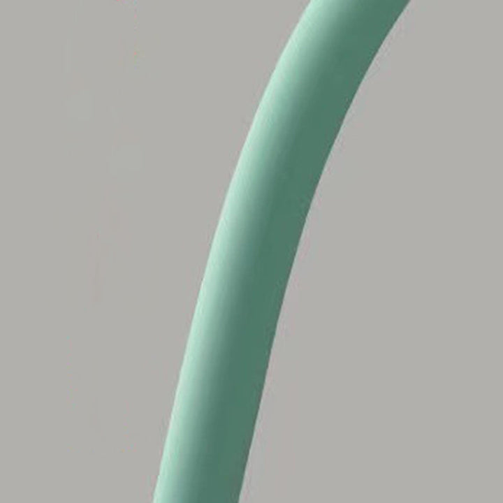 Modern Minimalist Round Horn Shape Pen Holder Iron Silicone 1-Light Table Lamp For Bedroom