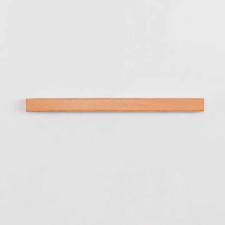 Japanese Simple Solid Wood Strip LED Wall Sconce Lamp