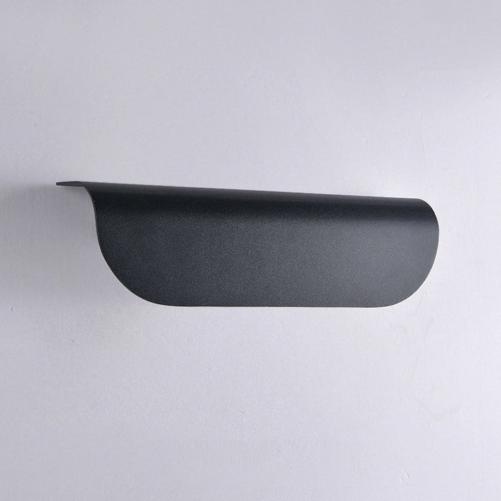 Modern Minimalist Waterproof Rectangle Aluminum Glass LED Wall Sconce Lamp For Outdoor Patio