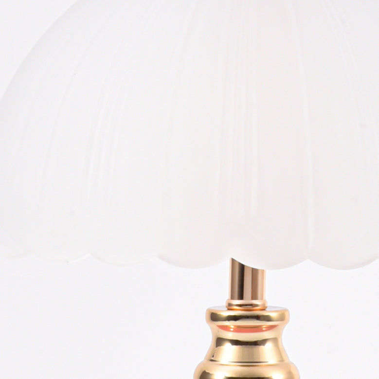 Contemporary Nordic Iron, Ceramic &amp; Glass Table Lamp for Bedroom | Havora Designer Lighting