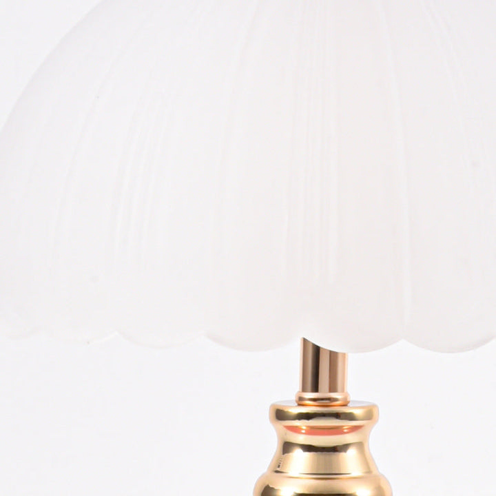 Contemporary Nordic Iron, Ceramic &amp; Glass Table Lamp for Bedroom | Havora Designer Lighting