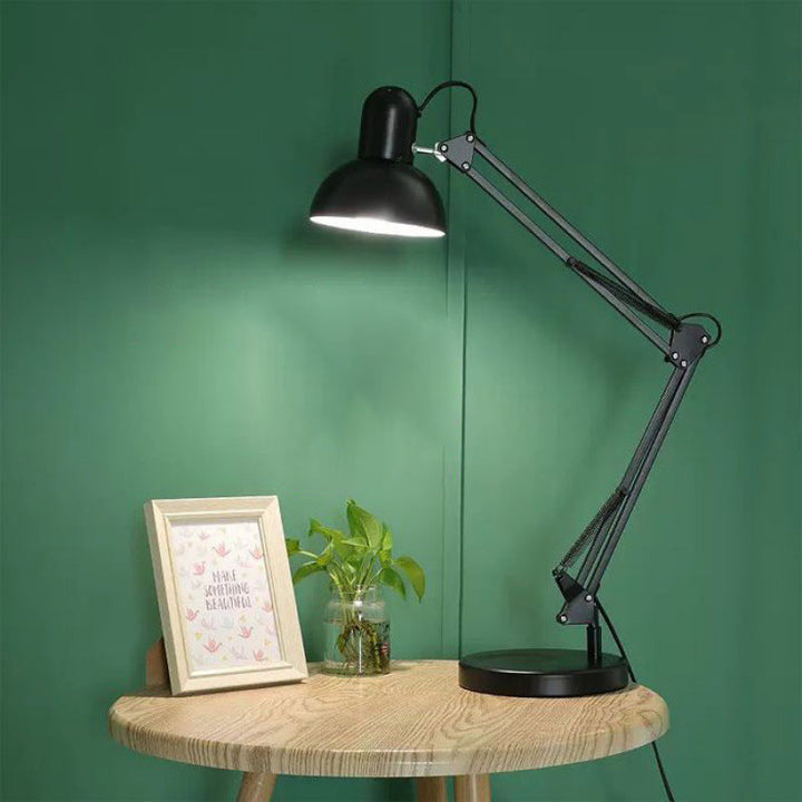 Iron &amp; Plastic Table Lamp, Contemporary Nordic Design for Bedroom | Havora Lighting