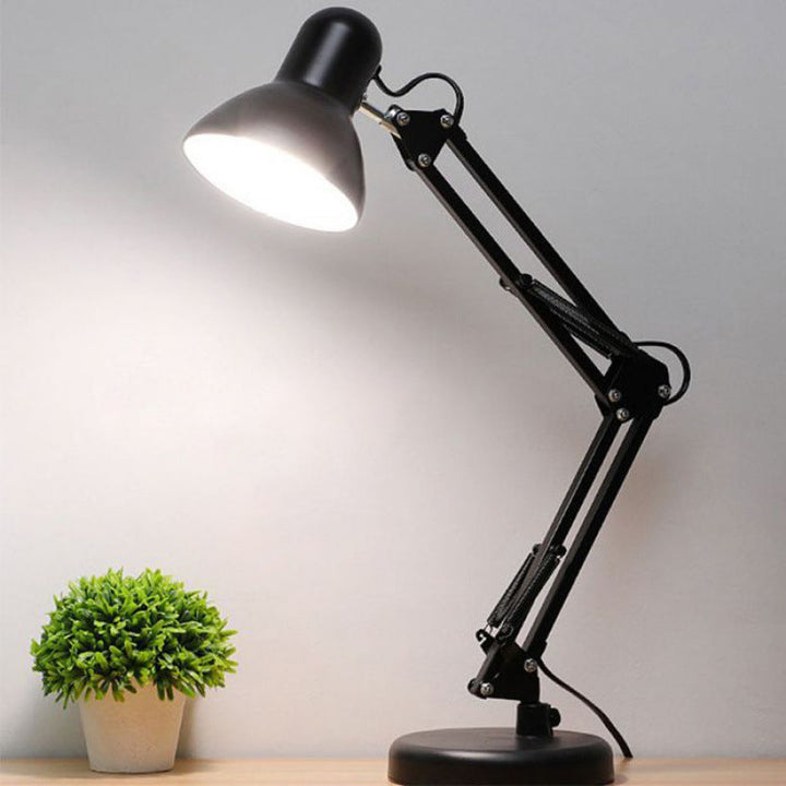 Iron &amp; Plastic Table Lamp, Contemporary Nordic Design for Bedroom | Havora Lighting