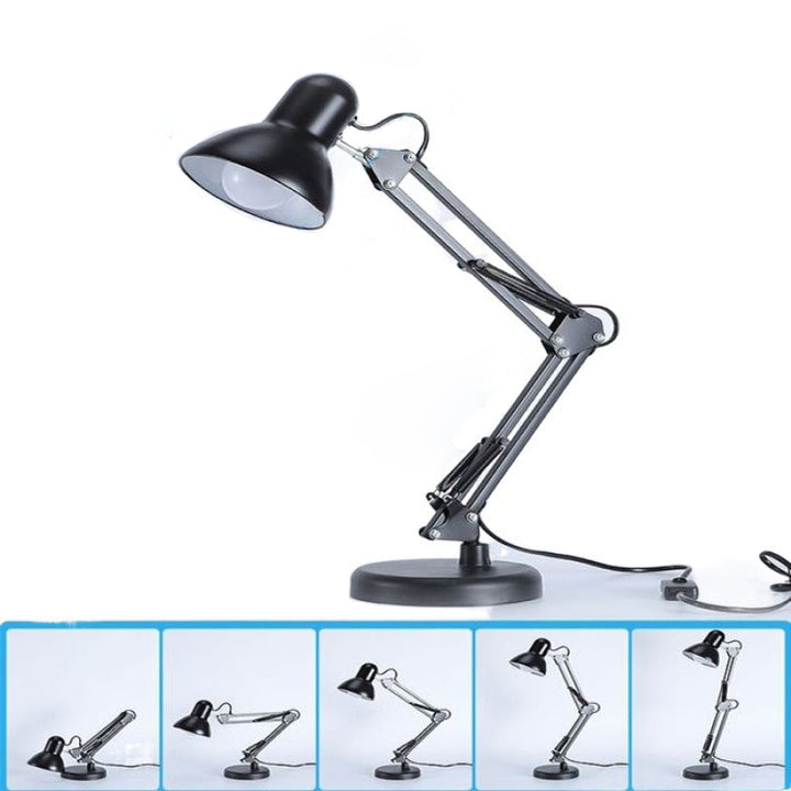 Iron &amp; Plastic Table Lamp, Contemporary Nordic Design for Bedroom | Havora Lighting