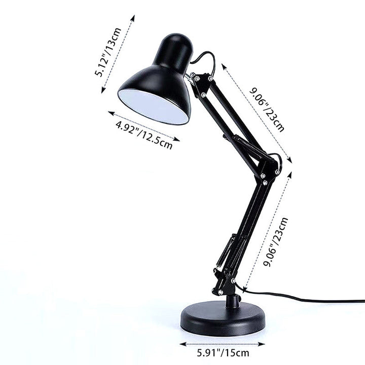 Iron &amp; Plastic Table Lamp, Contemporary Nordic Design for Bedroom | Havora Lighting