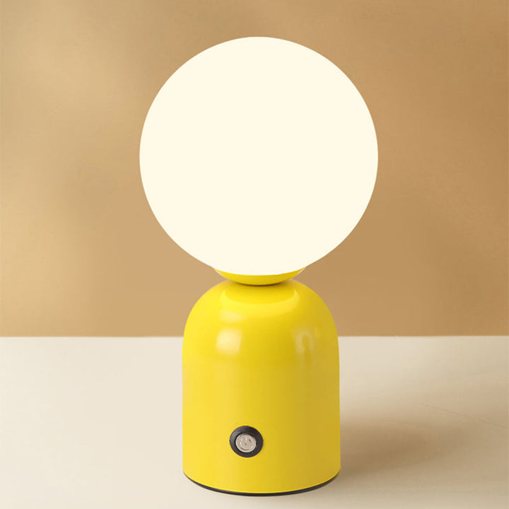 Scandinavian Table Lamp in Iron &amp; Acrylic — Bedroom Lighting | Havora