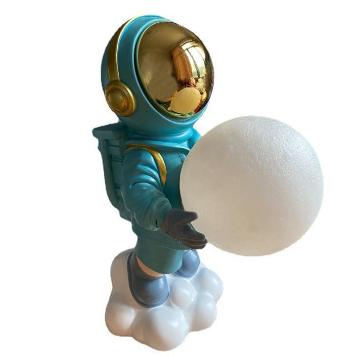 Contemporary Creative Astronaut PC Resin LED Table Lamp For Bedroom