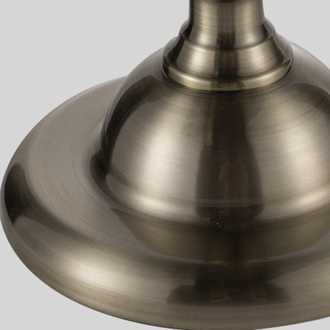 Contemporary Industrial Dome Iron 1-Light Table Lamp For Bedroom