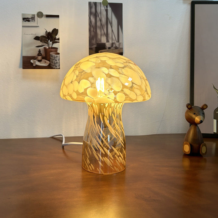 Art Deco Glass Table Lamp for Bedside | Havora Designer Lighting