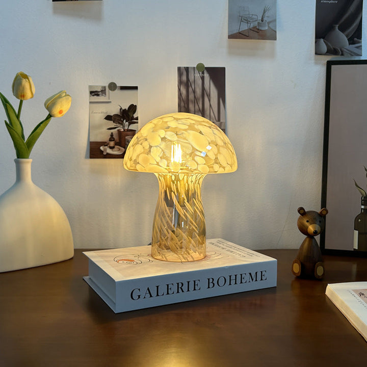 Art Deco Glass Table Lamp for Bedside | Havora Designer Lighting