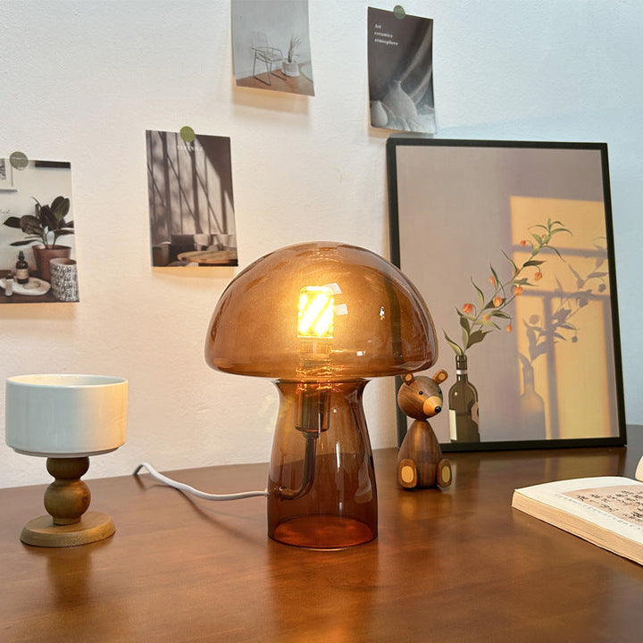 Art Deco Glass Table Lamp for Bedside | Havora Designer Lighting